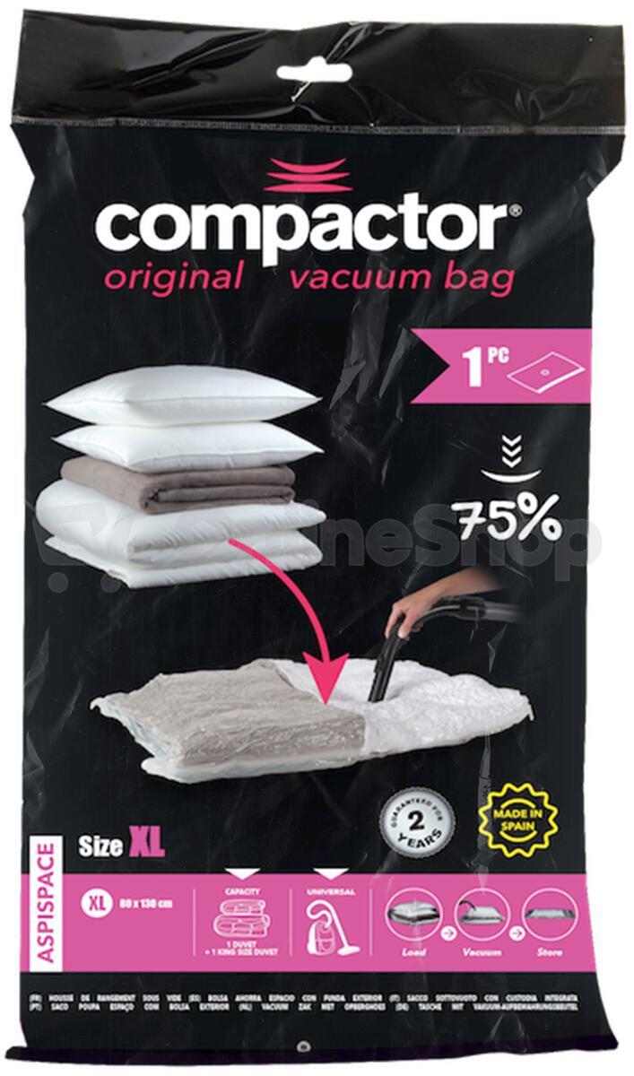 Vakuový úložný pytel Compactor Bag Aspispace XL 140 litrů, 80 x 130 cm
