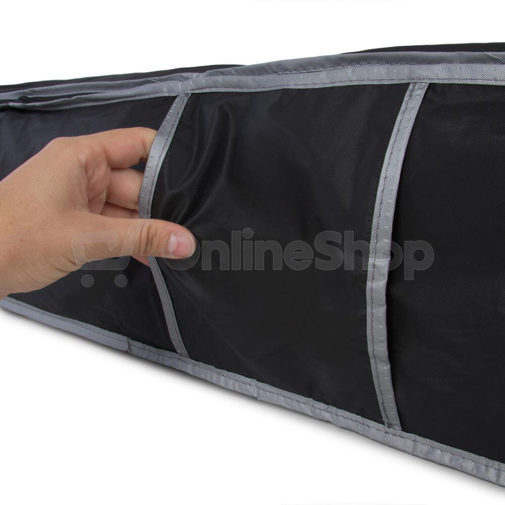 Textilní úložný box na oblečení pod postel Compactor URBAN 95 x 45 x18 cm – černý