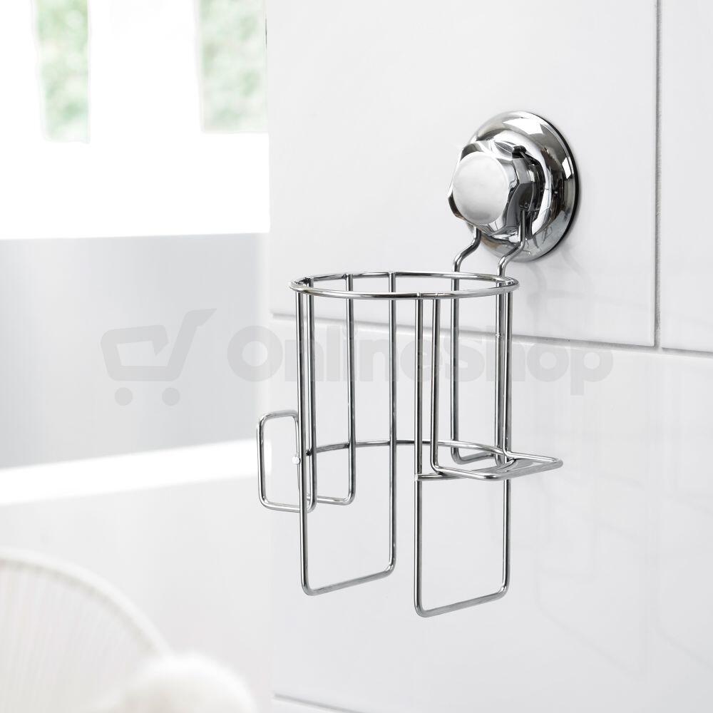 Držák na fén bez vrtání Compactor - Bestlock systém, nosnost až 6 kg
