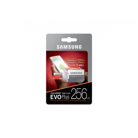 Samsung EVO Plus micro SDXC 256GB +&nbsp;SD adaptér (foto 3)