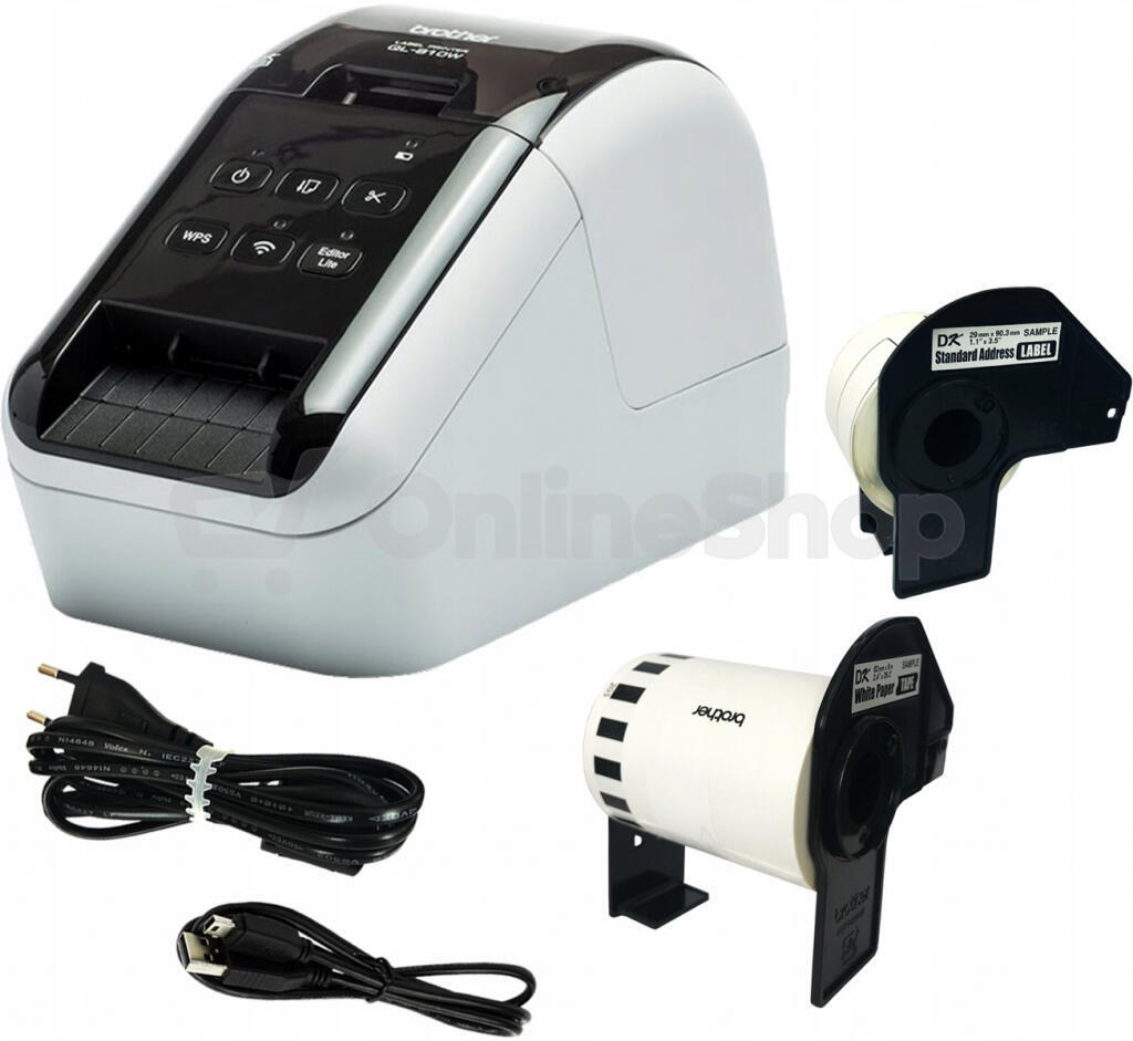 Tiskárna samolepících štítků Brother QL-810W