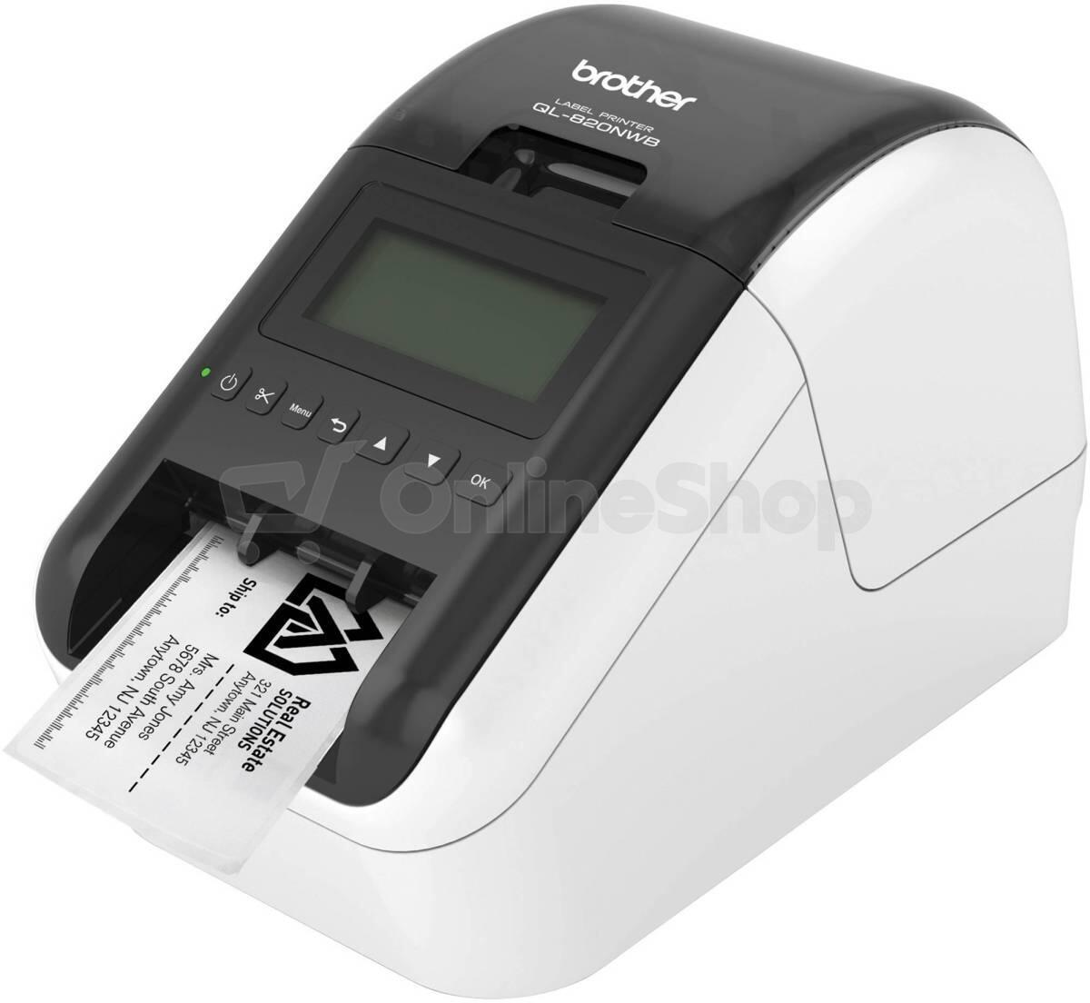 Tiskárna samolepících štítků Brother QL-820NWBC