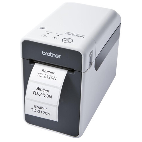 Brother TD-2120N (tiskrna ttk, 203 dpi, max ka role 63 mm), RD role + spot. mat. tetch stran, ethernet (TD2120NXX1)