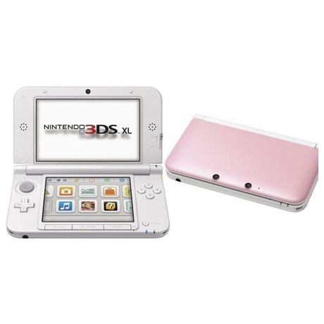 Nintendo 3DS XL&nbsp;Pink +&nbsp;White (foto 1)