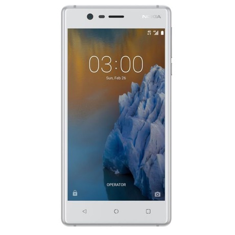 Nokia 3&nbsp;Dual SIM White Silver (foto 3)