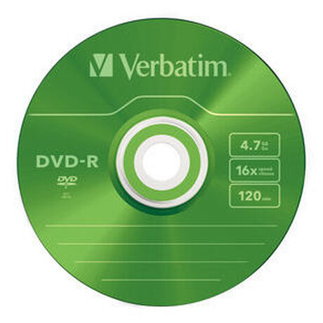 VERBATIM DVD-R 4,7GB/ 16x/ slim colour/ 5pack (foto 2)