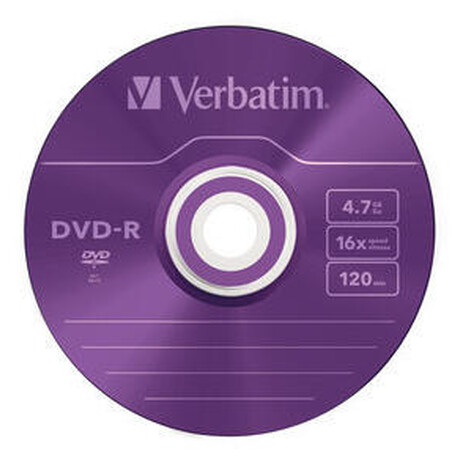 VERBATIM DVD-R 4,7GB/ 16x/ slim colour/ 5pack (foto 5)