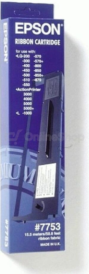 EPSON páska C13S015633/ LQ-300/ LQ-350/ Černá