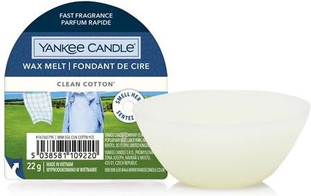 Yankee Candle Clean Cotton vonný vosk 22 g