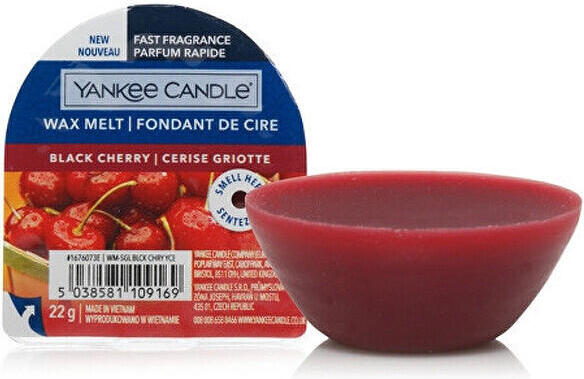 Yankee Candle Black Cherry vonný vosk 22 g
