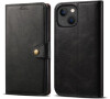 Lenuo Leather flipové pouzdro pro iPhone 13 Mini, černá