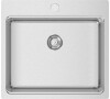 Sinks STEPER 550 CO 1,0 mm + bambusová deska