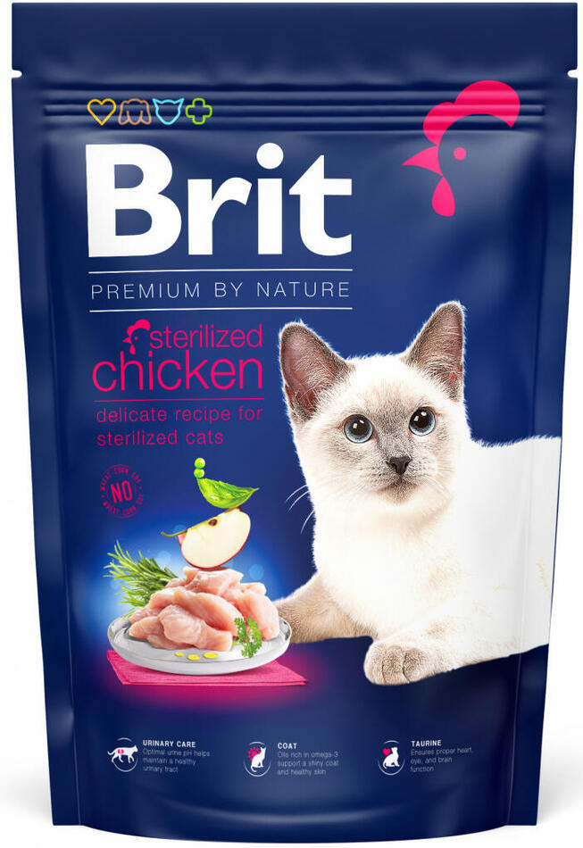 Brit Premium Cat by Nature Sterilized Chicken 1,5kg