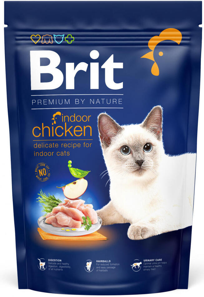 Brit Premium Cat by Nature Indoor Chicken 1,5kg