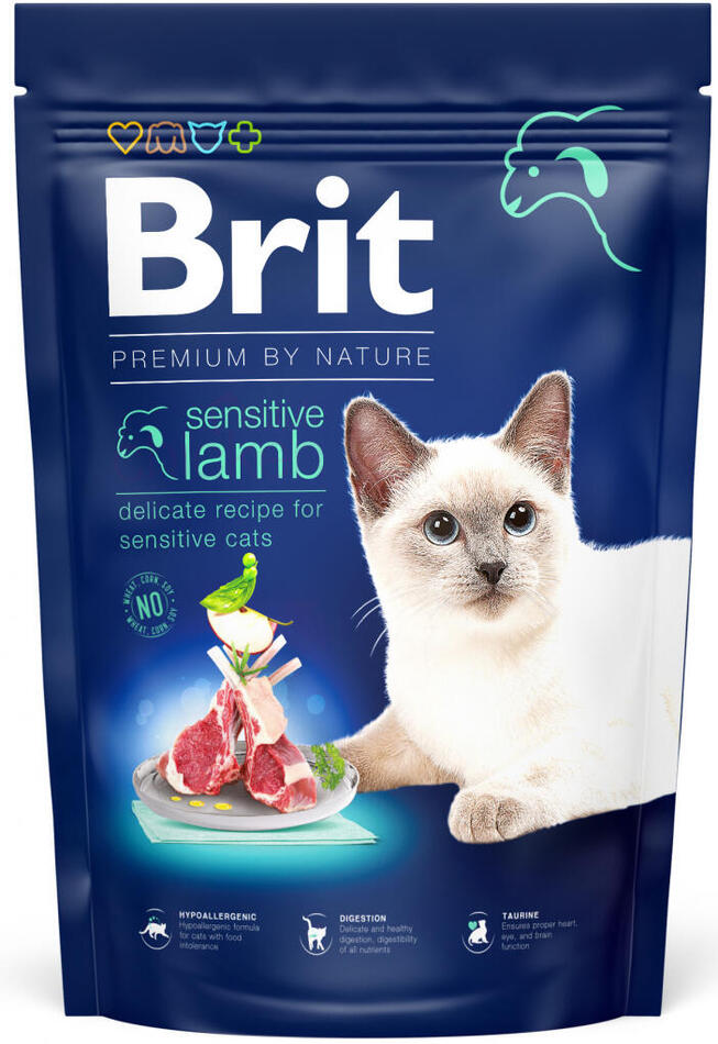 Brit Premium Cat by Nature Sensitive Lamb 1,5kg