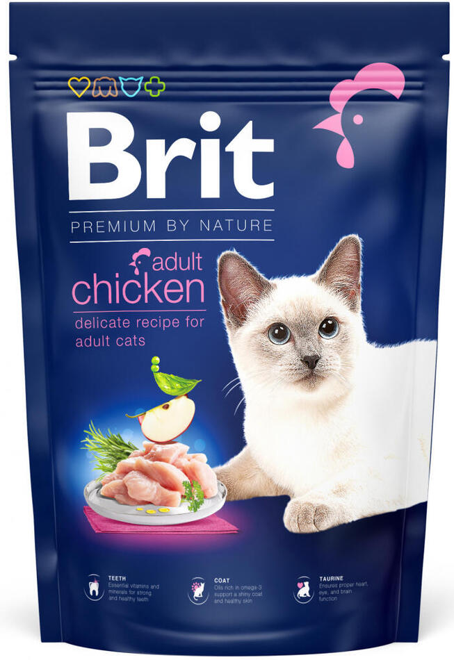 Brit Premium Cat by Nature Adult Chicken 1,5kg