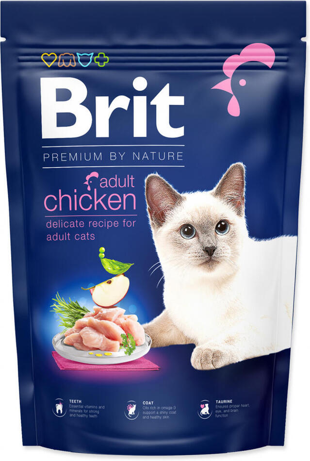 Brit Premium Cat by Nature Adult Chicken 800g