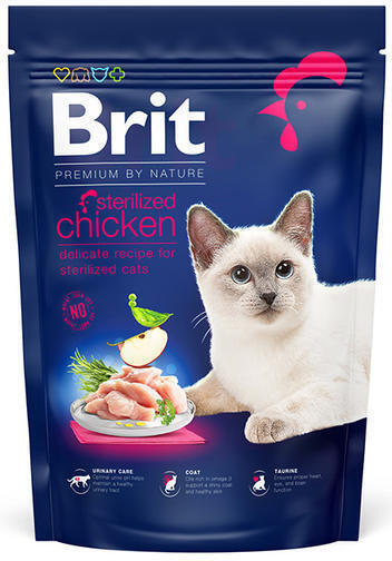 Brit Premium Cat by Nature Sterilized Chicken 800g