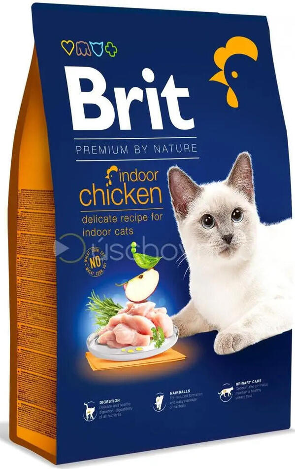 Brit Premium Cat by Nature Indoor Chicken 8kg