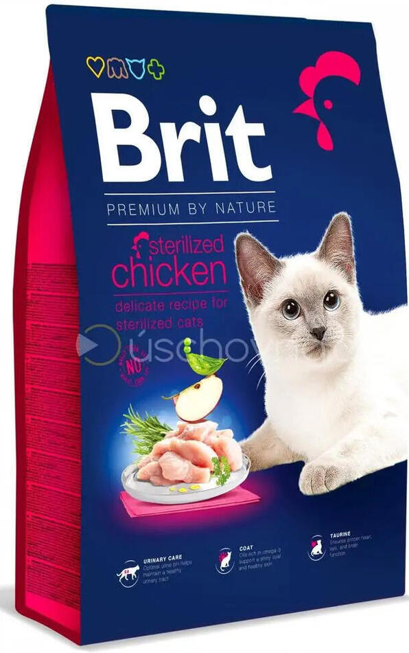 Brit Premium Cat by Nature Sterilized Chicken 8kg