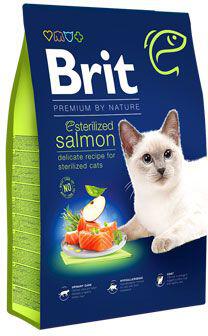 Brit Premium Cat by Nature Sterilized Salmon 300g