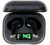 GEMBIRD Sluchátka FitEar-X300B, Bluetooth, TWS, černá