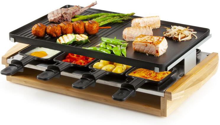 Raclette gril - bambusový - DOMO DO9246G