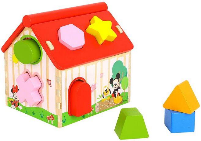 Hračka Disney baby Domek vkládačka, 16 x 13,4 x 14,5 cm