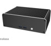 AKASA case Newton CTN, fanless case, černá (A-NUC75-M1B)