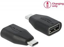 Delock USB Blokátor dat USB Type-C™ samice na Typu-A samec (66528)
