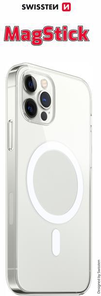 POUZDRO SWISSTEN CLEAR JELLY MagStick PRO APPLE IPHONE 13 MINI TRANSPARENTNÍ