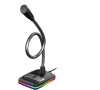 VARR stolní herní mikrofon RGB, USB (VGMD1)