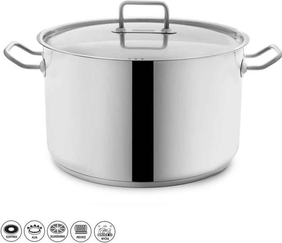 Kastrol STOCK s poklicí 21,5 l Orion