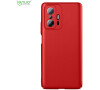 Lenuo Leshield obal pro Xiaomi Mi 11T/11T Pro, červená
