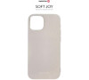POUZDRO SWISSTEN SOFT JOY PRO APPLE IPHONE 13 MINI KAMENNĚ ŠEDÉ