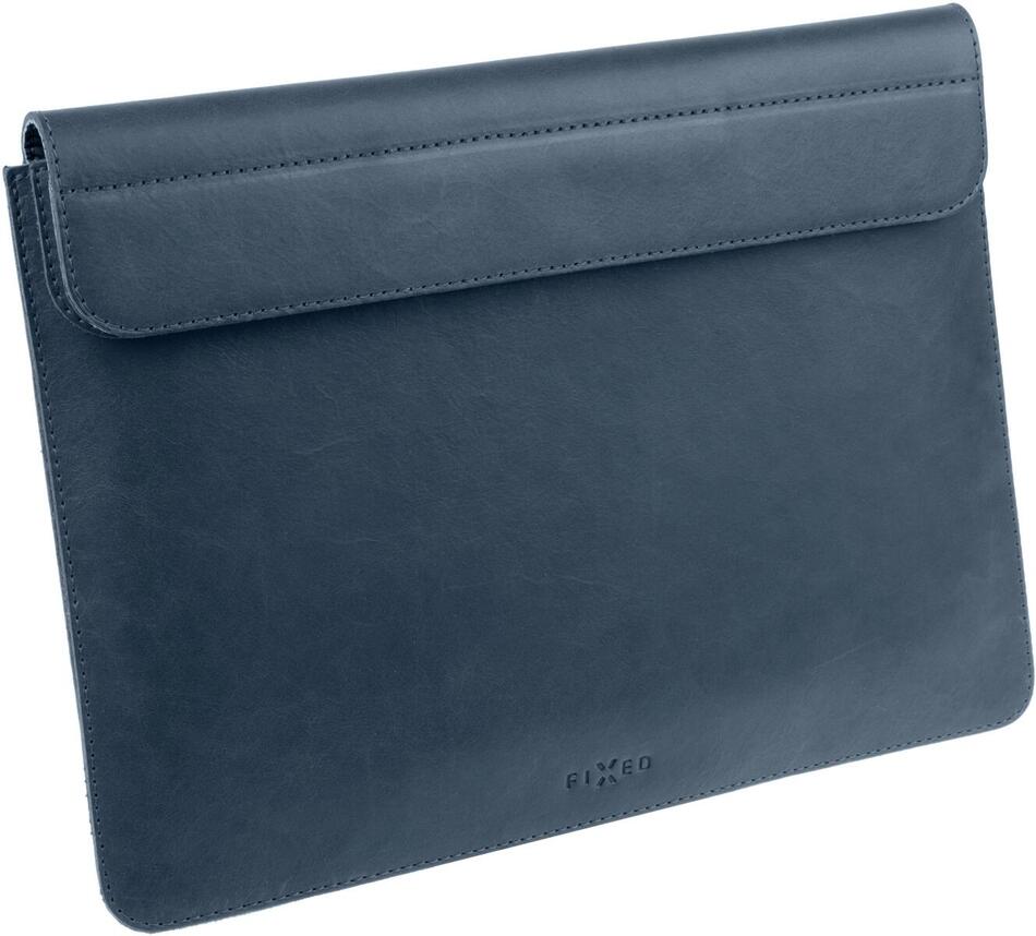 Kožené pouzdro FIXED Oxford pro Apple MacBook Pro 14" (2021/2023/2024), modré