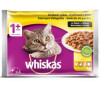 Whiskas kapsa Drůběží výběr ve šťávě 4x100g