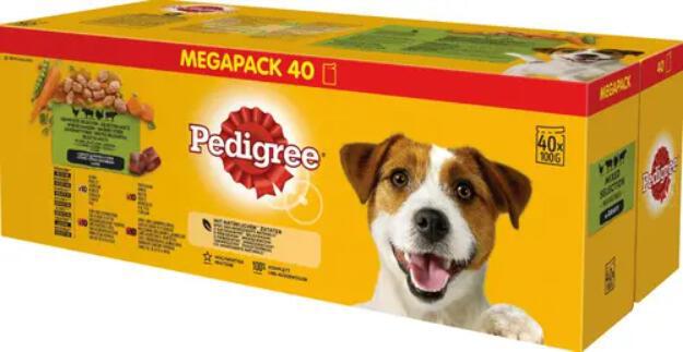 Pedigree kapsa Adult mas.výběr se zel.ve šťávě 40x100g