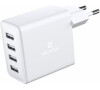 SWISSTEN SÍŤOVÝ ADAPTÉR 4x USB 4A 20W BÍLÝ