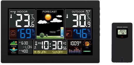 Meteostanice Solight TE81XL, černá