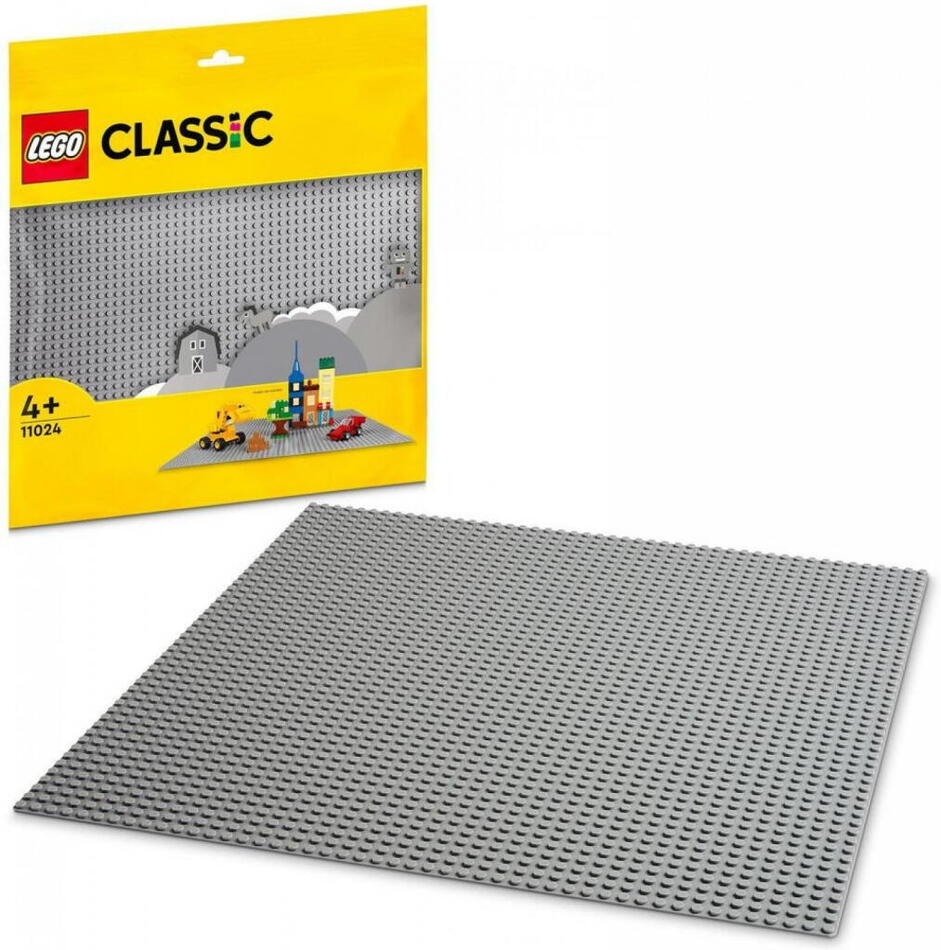LEGO® Classic 11024 Šedá podložka na stavění