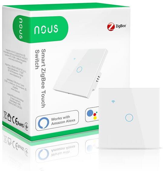 Smart vypínač osvětlení NOUS LZ1 ZigBee Tuya