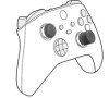 Speedlink SPEED LINK sada čepiček STIX PRO Controller Cap Set, pro PS5/PS4/Xbox Series X/S, černá (SL-460800-BK)