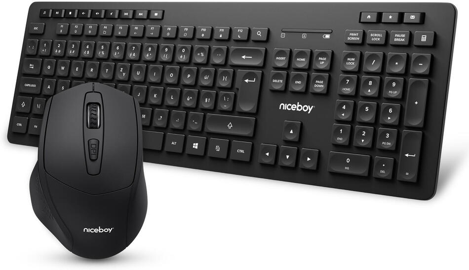 SET myši a klávesnice Niceboy OFFICE MK10 Comfort Set