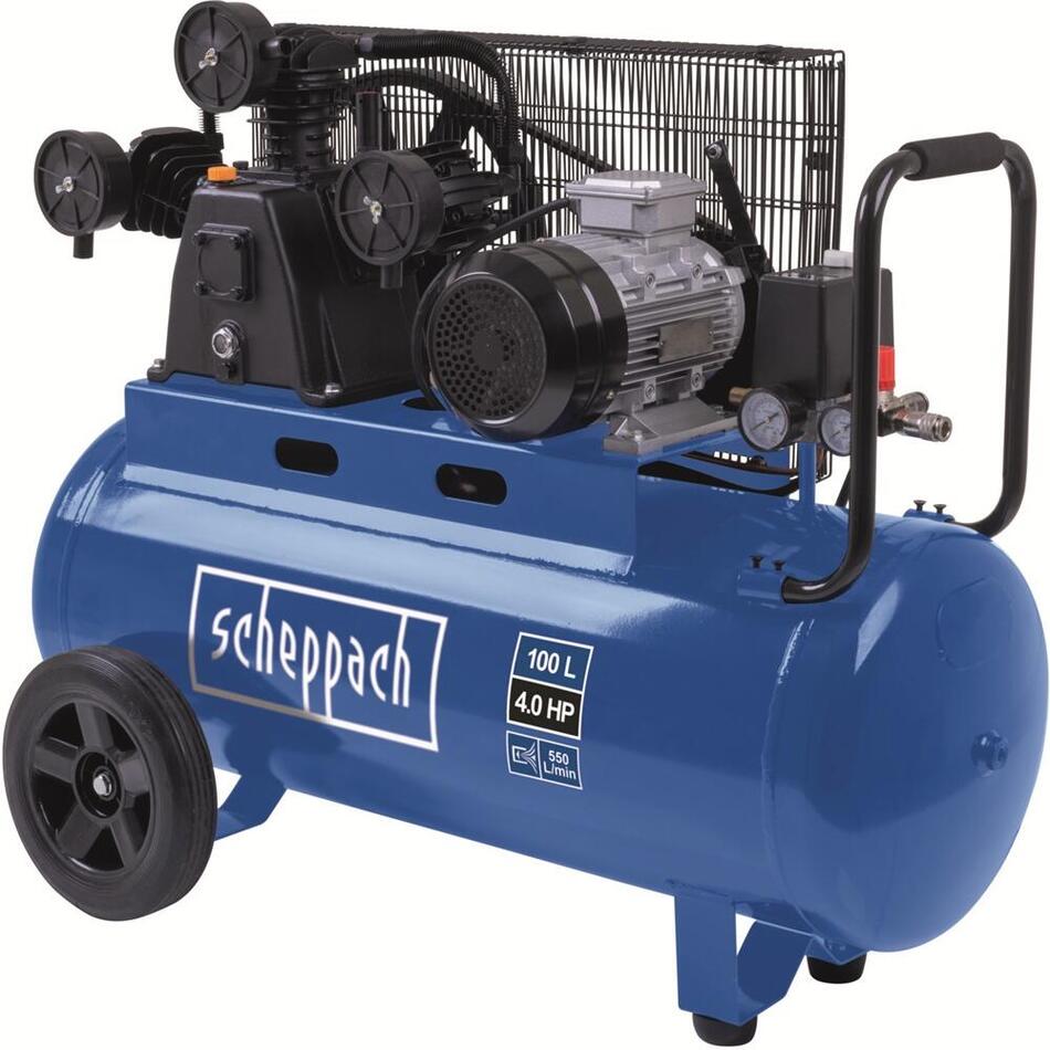 Olejový kompresor Scheppach HC 550 tc, 100 l