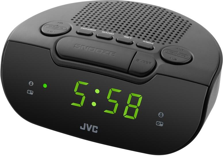 Radiobudík JVC RA-E111B, černý