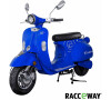 Elektroskútr RACCEWAY® CENTURY E-RETRO, modrý lesklý