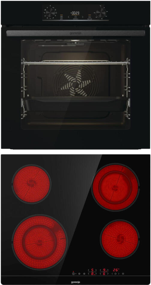 Fotogalerie Gorenje BO6735E05B + Sklokeramická deska Gorenje ECT644BSC ...