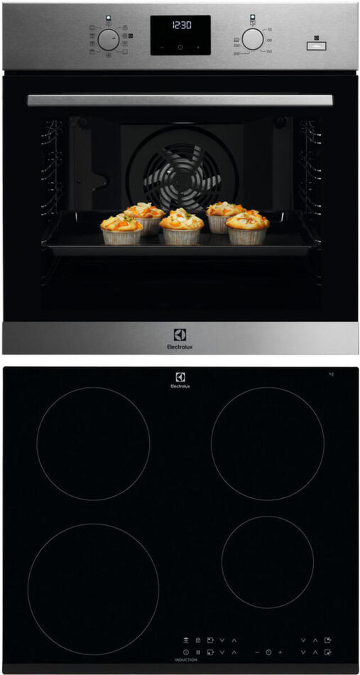 SET Parní trouba ELECTROLUX 600 PRO EOD3H50TX + Indukční deska ELECTROLUX LIR60433