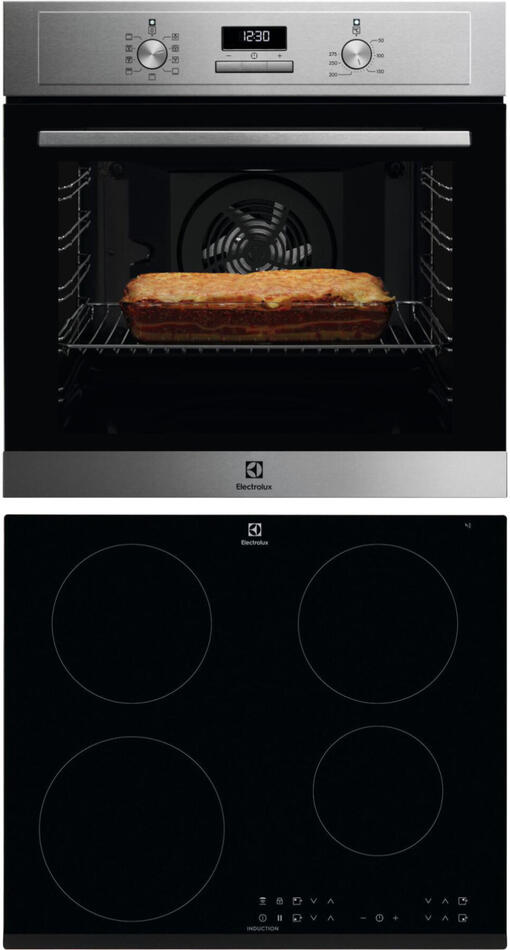 SET Trouba Electrolux 600 FLEX SurroundCook EOF3H40X + Indukční deska ELECTROLUX LIR60433